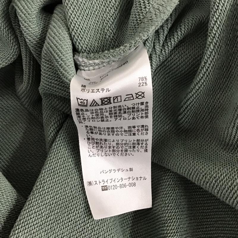 アースミュージックアンドエコロジー earth music&ecology トレーナー 長袖 FREE ロゴ、文字 水色 / ライトブルー /  レディース USED 古着 中古 10131800
