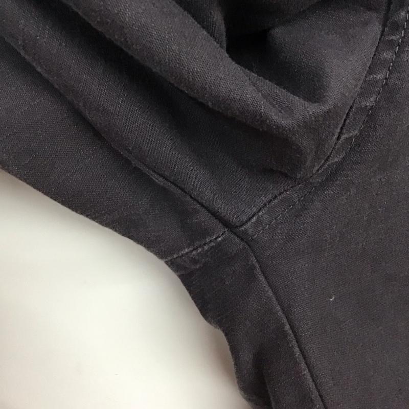 ムー mù_ パンツ ワークパンツ、ペインターパンツ pleated cergo trousers ワイドパンツ カーゴパンツ 無地 ダークグレー / ダークグレー /  メンズ USED 古着 中古 10149541
