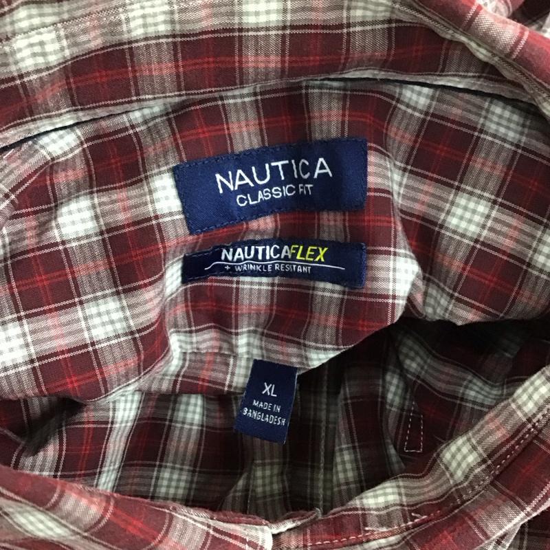 ノーティカ NAUTICA シャツ、ブラウス 長袖 長袖シャツ チェックシャツ カラーシャツ ボタンダウンシャツ XL チェック マルチカラー / マルチカラー /  メンズ USED 古着 中古 10125064