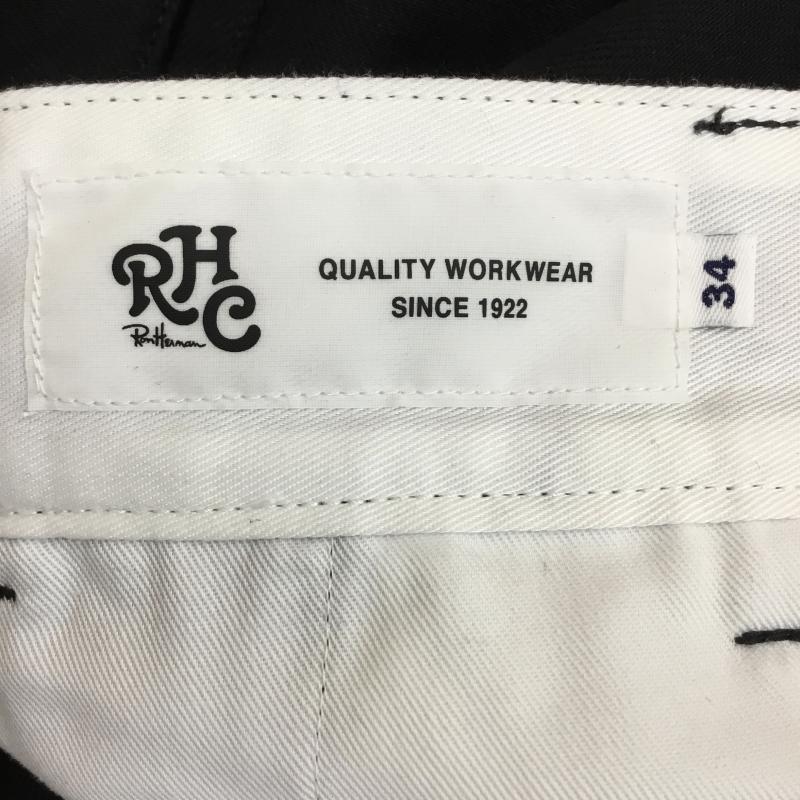 ディッキーズ Dickies パンツ ワークパンツ、ペインターパンツ 233M40RH02 RHC Ron Herman × DICKIES 34 ワンポイント 黒 / ブラック /  メンズ USED 古着 中古 10142022