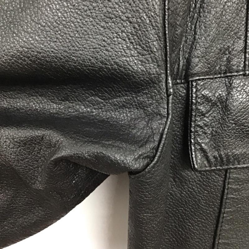 古着 USED ジャケット、上着 ジャンパー、ブルゾン torras レザージャケット 古着 アウター プリント ダークグレー / ダークグレー /  メンズ USED 古着 中古 10147475