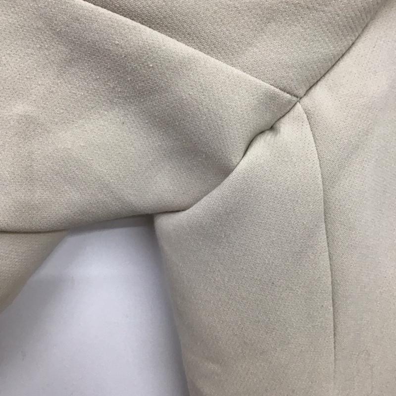 ザラ ZARA パンツ スラックス スラックスパンツ ワイドパンツ カジュアルパンツ センタータックパンツ M 無地 ベージュ / ベージュ /  レディース USED 古着 中古 10115182