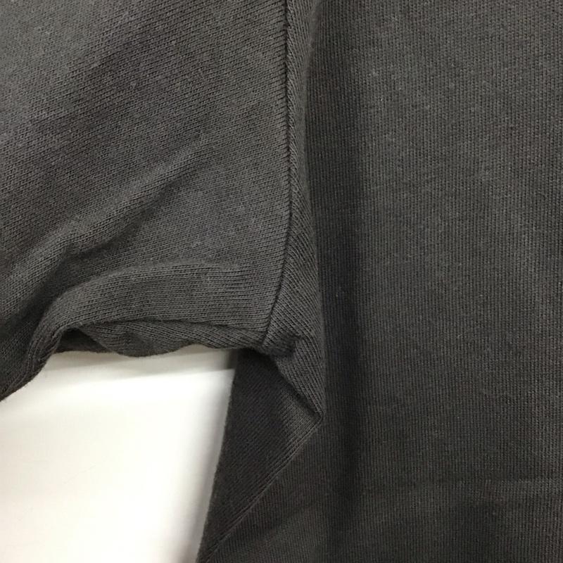 ビオトープ BIOTOP Tシャツ 半袖 半袖カットソー プリントTシャツ クルーネックカットソー charlespeterson XL プリント 黒 / ブラック /  メンズ USED 古着 中古 10141730