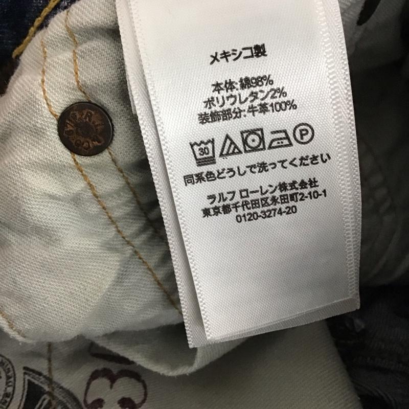 ポロラルフローレン POLO RALPH LAUREN パンツ デニム、ジーンズ デニムパンツ スリムパンツ カジュアルパンツ ストレッチパンツ 28インチ 無地 インディゴ / インディゴ /  メンズ USED 古着 中古 10149955