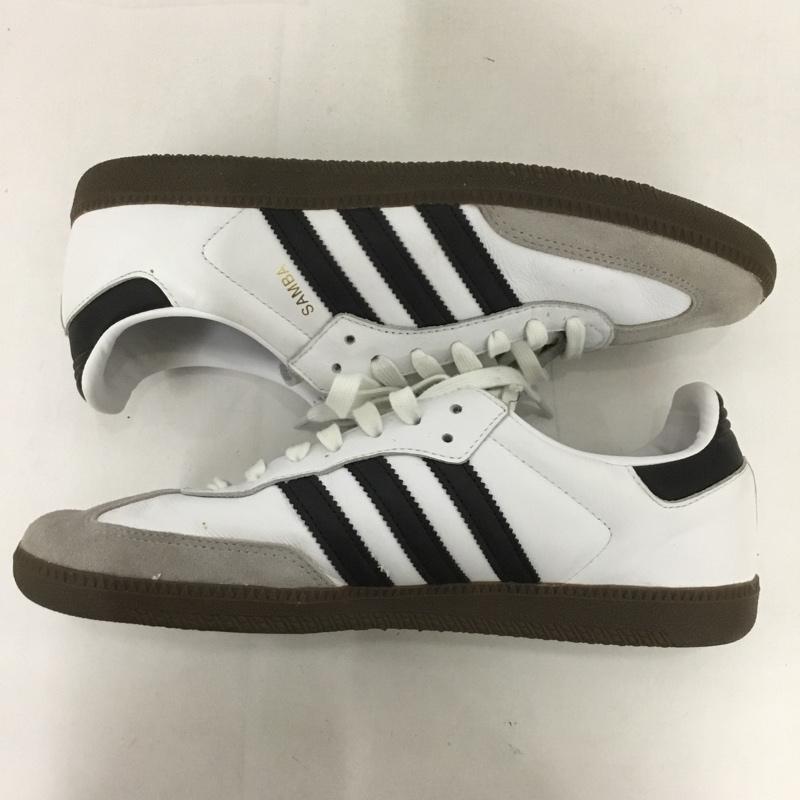 アディダス adidas スニーカー スニーカー B75806 Samba OG 28cm 28.0cm ロゴ、文字 白 / ホワイト / X 黒 / ブラック /  メンズ USED 古着 中古 10124626