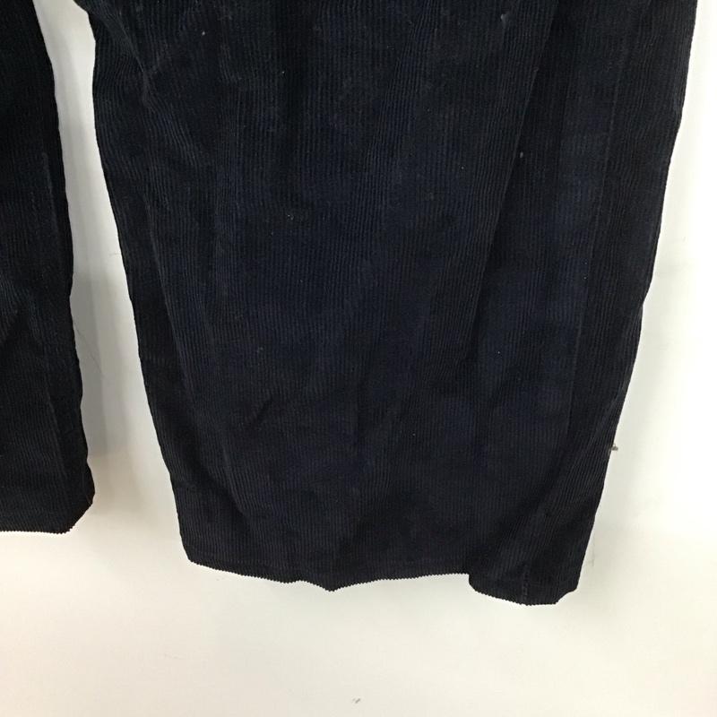 ブルックスブラザーズ BROOKS BROTHERS パンツ デニム、ジーンズ コーデユロイパンツ ワイドパンツ カジュアルパンツ ストレートパンツ 32インチ 無地 紺 / ネイビー /  メンズ USED 古着 中古 10113608