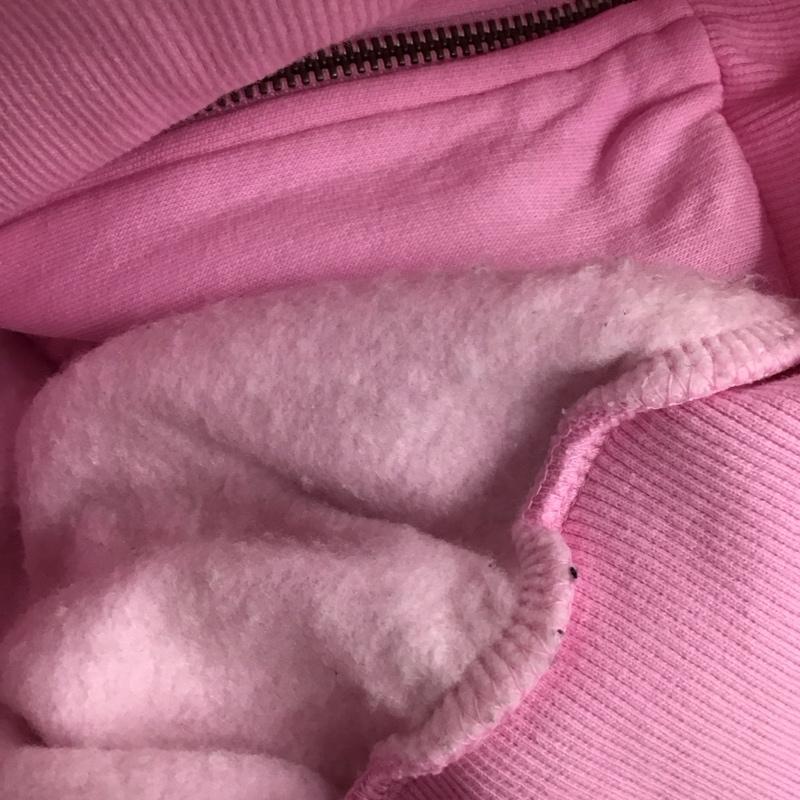 ザラ ZARA パーカー 長袖 ジップアップパーカー 長袖パーカー カジュアルジャケット M 無地 桃 / ピンク /  レディース USED 古着 中古 10145435