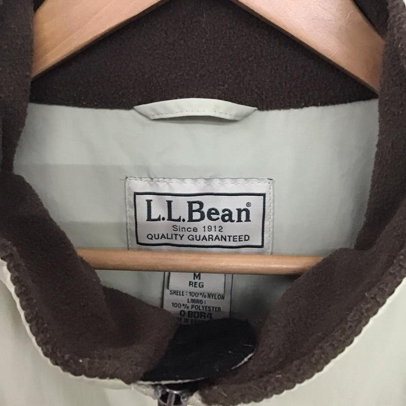 エルエルビーン L.L.Bean ベスト ベスト ジップアップベスト ノースリーブカットソー アウター 00s M 無地 ベージュ / ベージュ /  メンズ USED 古着 中古 10149163