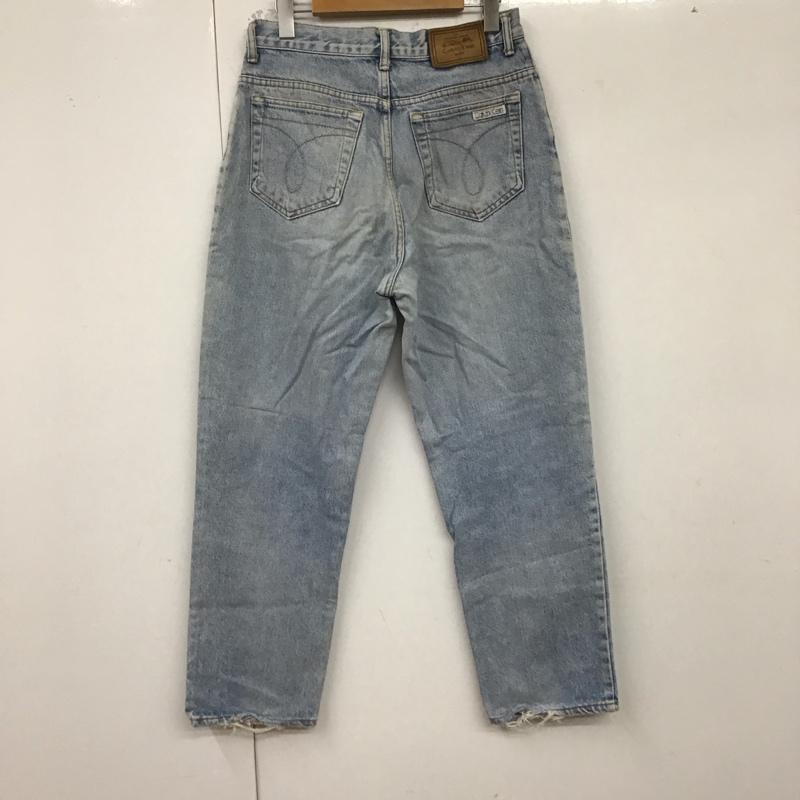 カルバン・クライン Calvin Klein パンツ デニム、ジーンズ デニムパンツ ワイドパンツ カジュアルパンツ 無地 インディゴ / インディゴ /  メンズ USED 古着 中古 10129054