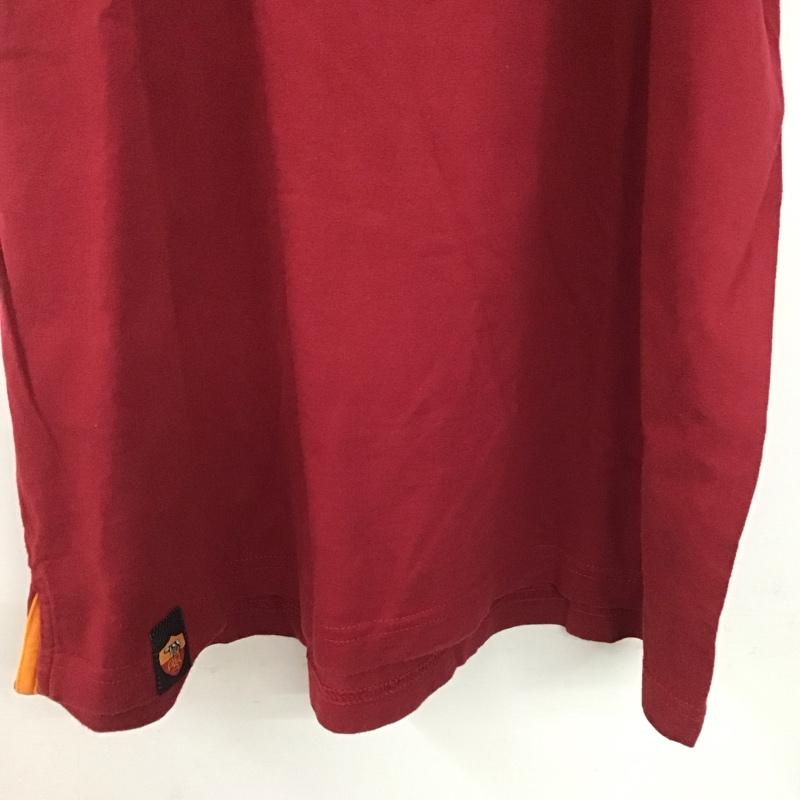 古着 USED Tシャツ 半袖 半袖カットソー プリントTシャツ クルーネックカットソー ロゴ、文字 えんじ / ワインレッド /  メンズ USED 古着 中古 10146705