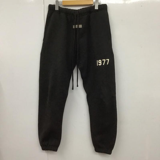 エッセンシャルズ ESSENTIALS パンツ ワークパンツ、ペインターパンツ スウェットパンツ ジャージ カジュアルパンツ ワイドパンツ M 無地 黒 / ブラック /  メンズ USED 古着 中古 10107325