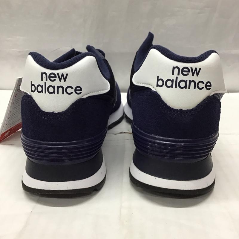 ニューバランス New Balance スニーカー スニーカー ML574EN2 タグ付き 26cm 26.0cm ロゴ、文字 紺 / ネイビー /  メンズ USED 古着 中古 10121605