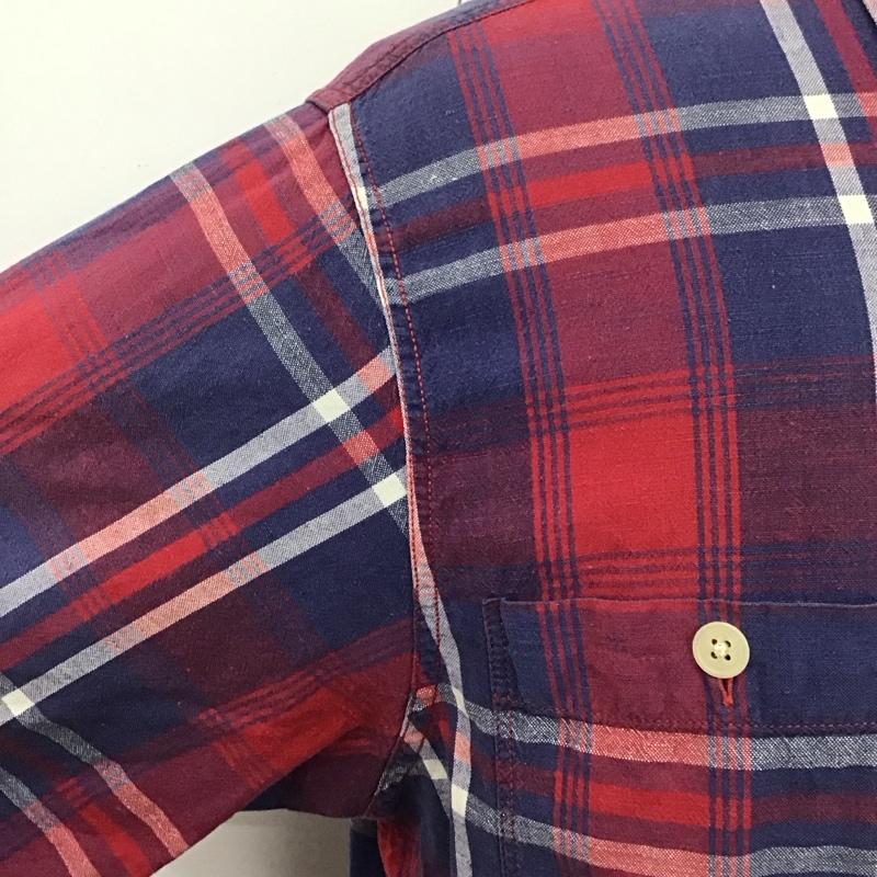 ポロラルフローレン POLO RALPH LAUREN シャツ、ブラウス 半袖 半袖シャツ カラーシャツ 半袖カットソー チェックシャツ L チェック マルチカラー / マルチカラー /  メンズ USED 古着 中古 10114561