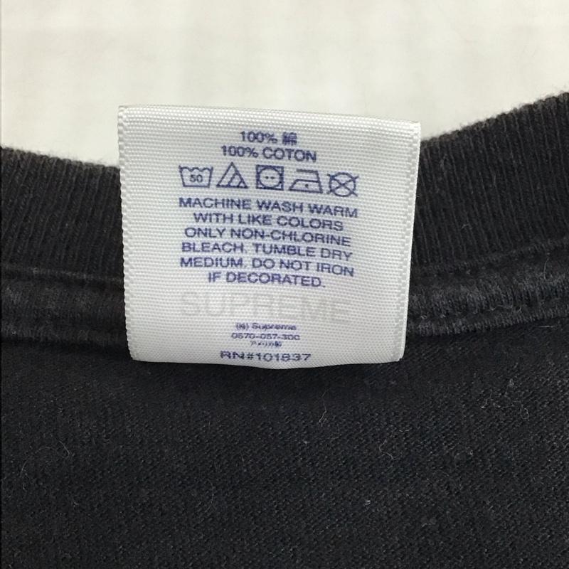 シュプリーム Supreme Tシャツ 半袖 21AW Tシャツ 半袖カットソー プリントTシャツ S ロゴ、文字 黒 / ブラック /  メンズ USED 古着 中古 10120034