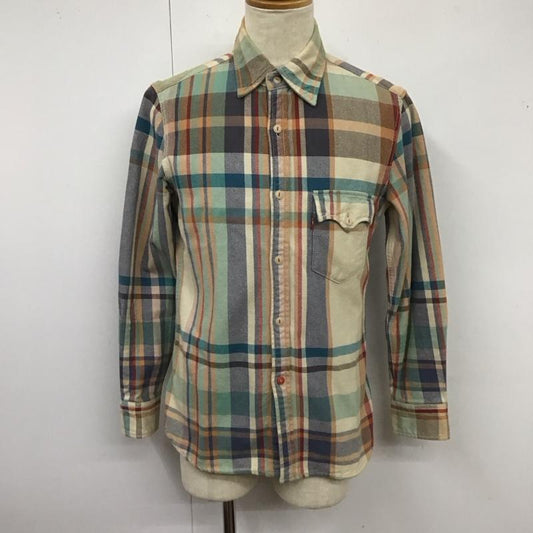 リーバイス Levi s シャツ、ブラウス 長袖 長袖シャツ カラーシャツ ポケットシャツ 長袖カットソー チェックシャツ M チェック マルチカラー / マルチカラー /  メンズ USED 古着 中古 10123966