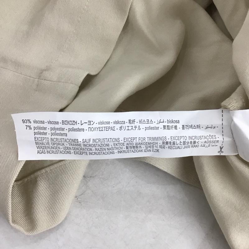 ザラ ZARA ジャケット、上着 ジャケット、ブレザー L 無地 ベージュ / ベージュ /  レディース USED 古着 中古 10139862