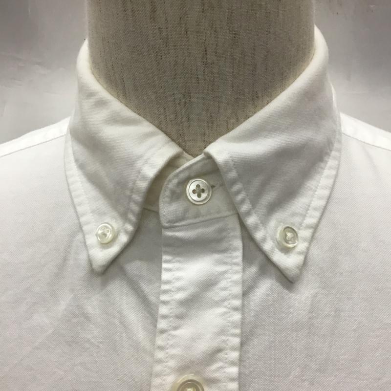 ワコマリア WACKO MARIA シャツ、ブラウス 長袖 長袖シャツ カラーシャツ ポケットシャツ 長袖カットソー ボタンダウンシャツ M プリント 白 / ホワイト /  メンズ USED 古着 中古 10117525