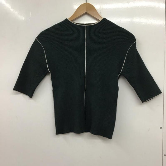 ココ ディール COCO DEAL ニット、セーター 半袖 72231246 2 無地 緑 / グリーン /  レディース USED 古着 中古 10137738