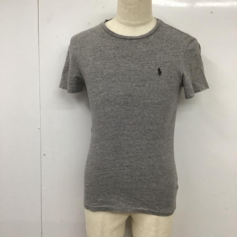 ポロラルフローレン POLO RALPH LAUREN Tシャツ 半袖 710624699003 クルーネック XS ワンポイント 灰 / グレー /  メンズ USED 古着 中古 10117388