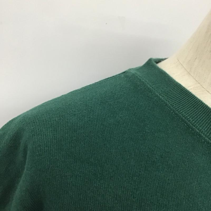 ベンデイビス BEN DAVIS Tシャツ 半袖 C-2580027 CollegeLogoUHS/STee ビッグシルエットオーバーサイズ プリントTシャツ L ロゴ、文字 緑 / グリーン /  メンズ USED 古着 中古 10110734