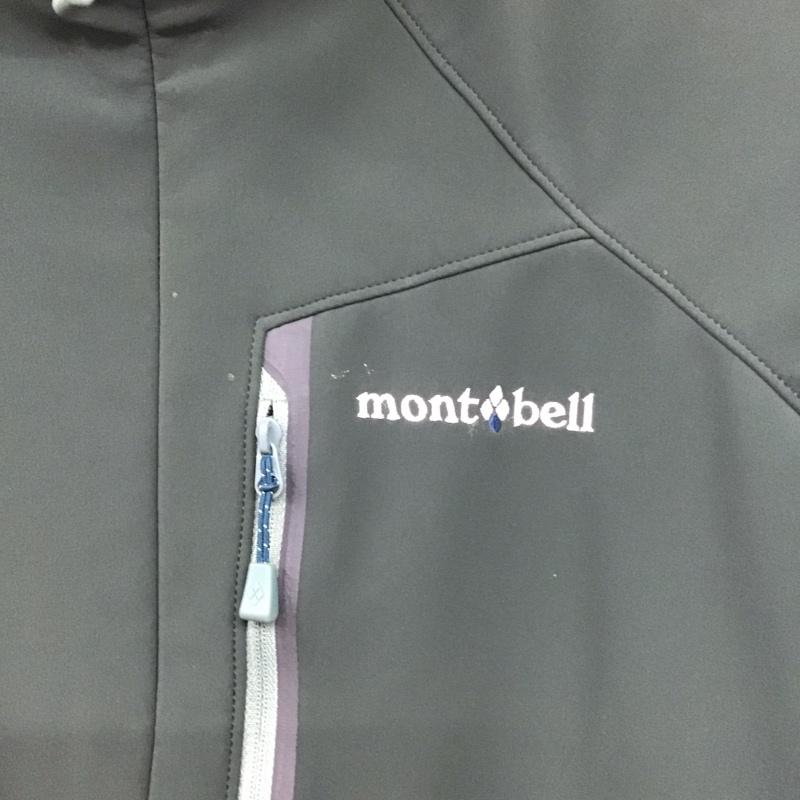 モンベル mont-bell ジャケット、上着 ジャンパー、ブルゾン 1106574 ナイロンジャケット ジップアップジャケット アウター S ロゴ、文字 緑 / グリーン /  メンズ USED 古着 中古 10139641