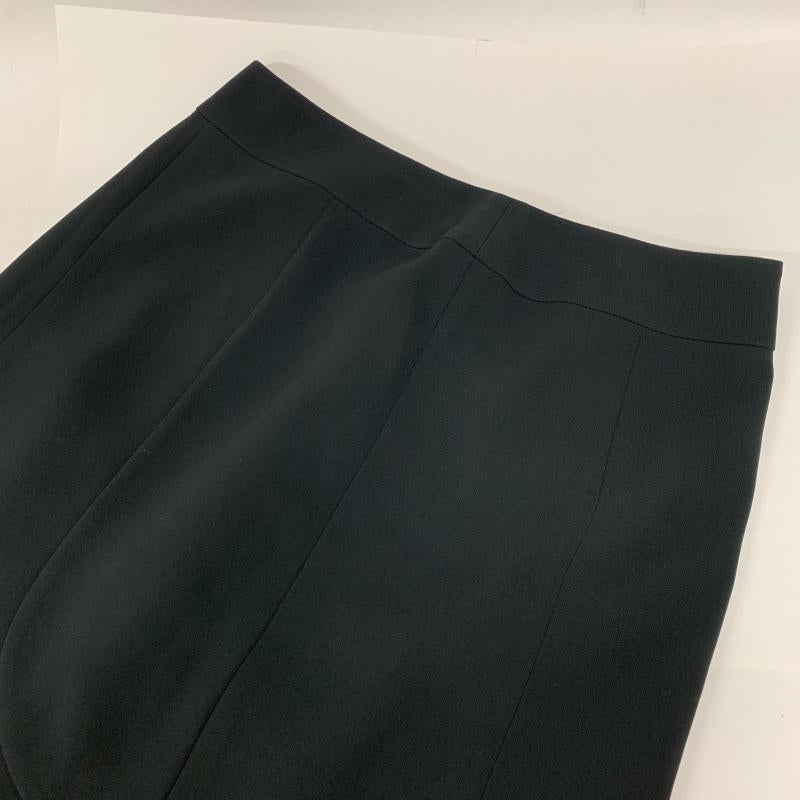 タルボット TALBOTS スーツ ひざ丈スカート 4 無地 黒 / ブラック /  レディース USED 古着 中古 10008856