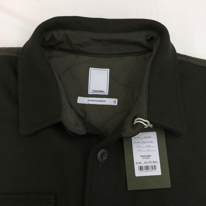 リベレイダース Liberaiders ジャケット、上着 ジャケット、ブレザー XL 無地 緑 / グリーン /  メンズ USED 古着 中古 10129345