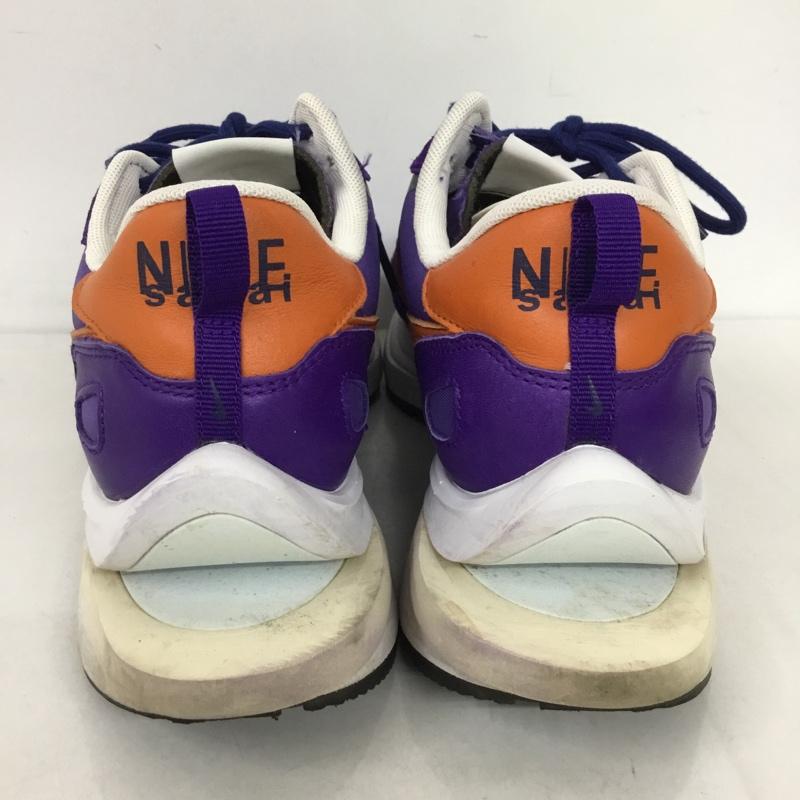 ナイキ NIKE スニーカー スニーカー DD1875 500 VAPORWAFFLE SACAI 27.5cm 箱有 27.5cm ロゴ、文字 紫 / パープル / X 白 / ホワイト / X 橙 / オレンジ /  メンズ USED 古着 中古 10130014