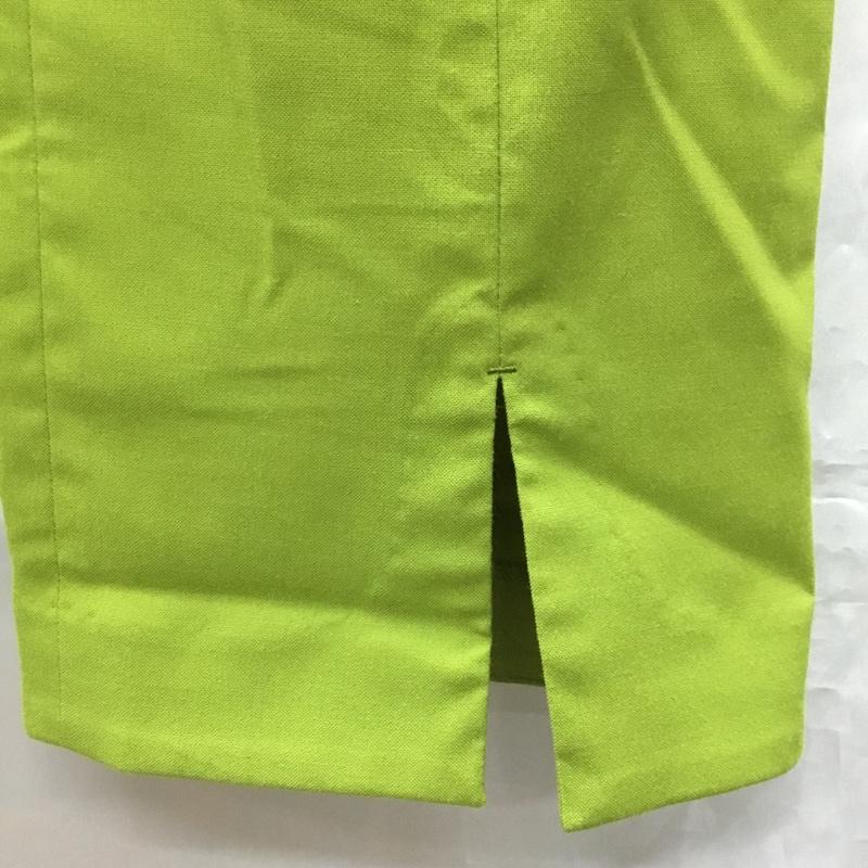 グリーンレーベルリラクシング green label relaxing ボトムス ボトムス 3614-137-2230 BEAUTY スリットパンツ 38 無地 薄緑 / ライトグリーン /  レディース USED 古着 中古 10112268
