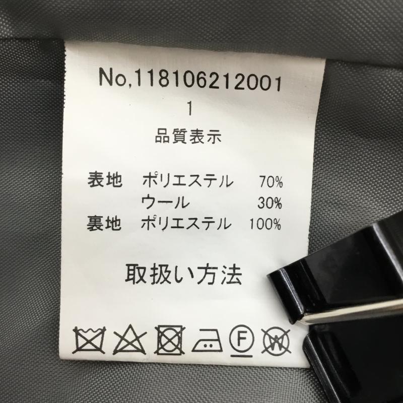 エゴイスト EGOIST コート コート一般 118106212001 1 無地 灰 / グレー /  レディース USED 古着 中古 10142533