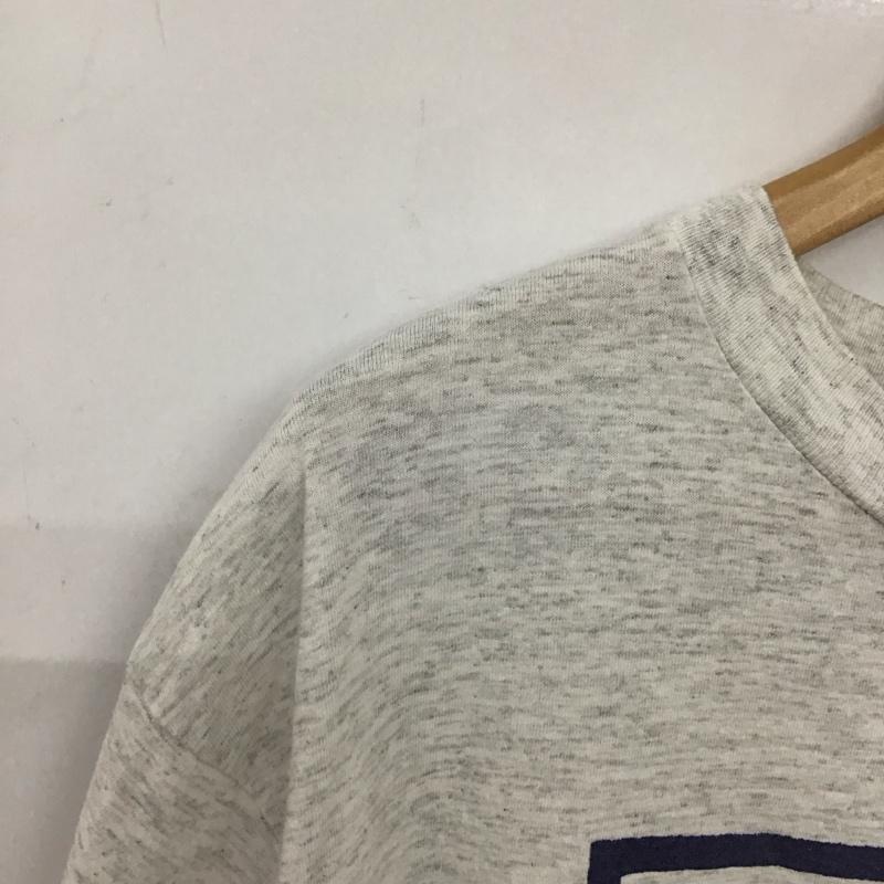 アディダス adidas Tシャツ 半袖 半袖カットソー プリントTシャツ クルーネックカットソー 90S 古着 USA L ロゴ、文字 灰 / グレー /  メンズ USED 古着 中古 10135722