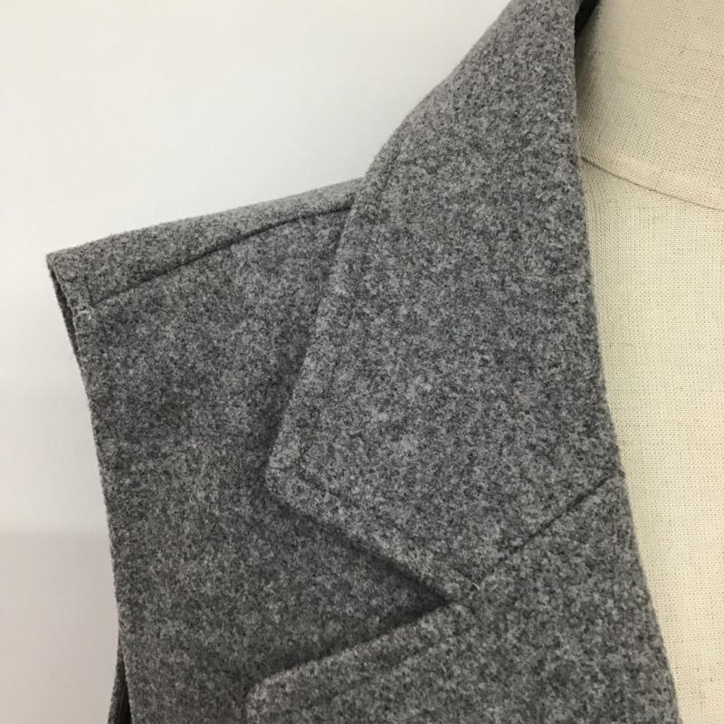 ザラ ZARA ベスト ベスト 3046 286 802 ジレベスト ロング L 無地 灰 / グレー /  レディース USED 古着 中古 10115280