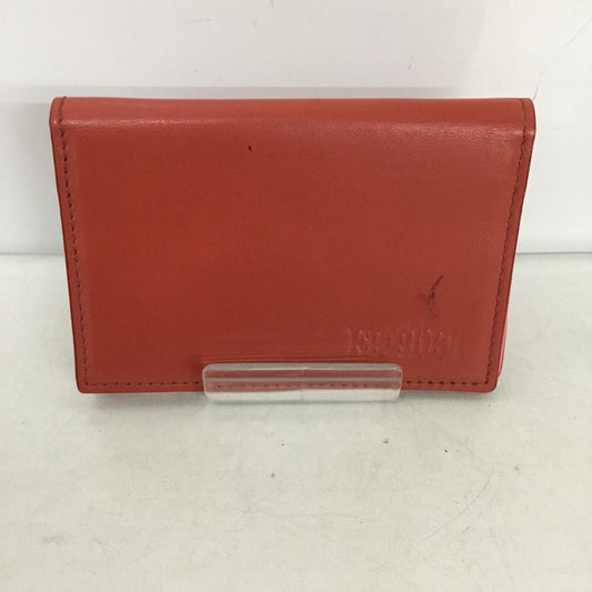エロスティカ EROSTiKA カードケース カードケース ロッキンジェリービーン パスケース ロゴ、文字 赤 / レッド /  メンズ USED 古着 中古 10134552