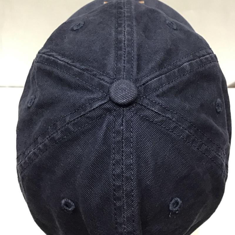 カーハート Carhartt 帽子 キャップ 100289 412 ODESSA CAP ロゴ、文字 紺 / ネイビー /  メンズ USED 古着 中古 10115679