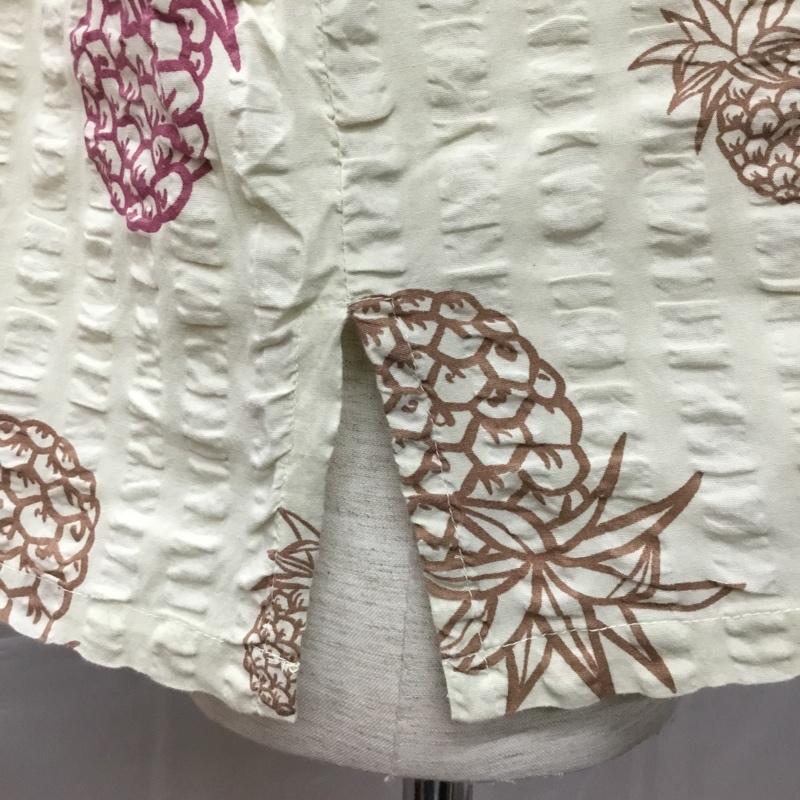 古着 USED シャツ、ブラウス 半袖 半袖 M プリント ベージュ / ベージュ /  メンズ USED 古着 中古 10108281