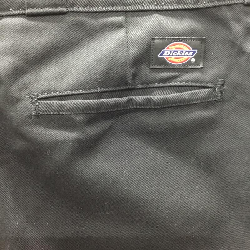 ディッキーズ Dickies パンツ ワークパンツ、ペインターパンツ ワークパンツ ワイドパンツ カジュアルパンツ 36 無地 黒 / ブラック /  メンズ USED 古着 中古 10115776