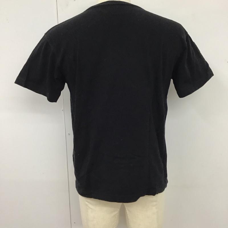 ニューエラ NEW ERA Tシャツ 半袖 ボタニカル ハイビスカス ロゴ M プリント 黒 / ブラック /  メンズ USED 古着 中古 10122879