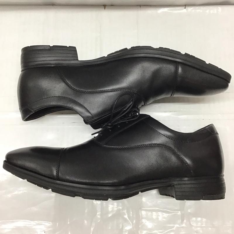 アシックス ASICS 革靴 革靴 TU-8002 texcy luxe GORE-TEX ストレートチップ 箱有 26.5cm 26.5cm 無地 黒 / ブラック /  メンズ USED 古着 中古 10111754