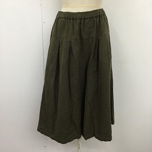 スタディオクリップ studio CLIP パンツ サルエルパンツ M 無地 カーキ / カーキ /  レディース USED 古着 中古 10119862