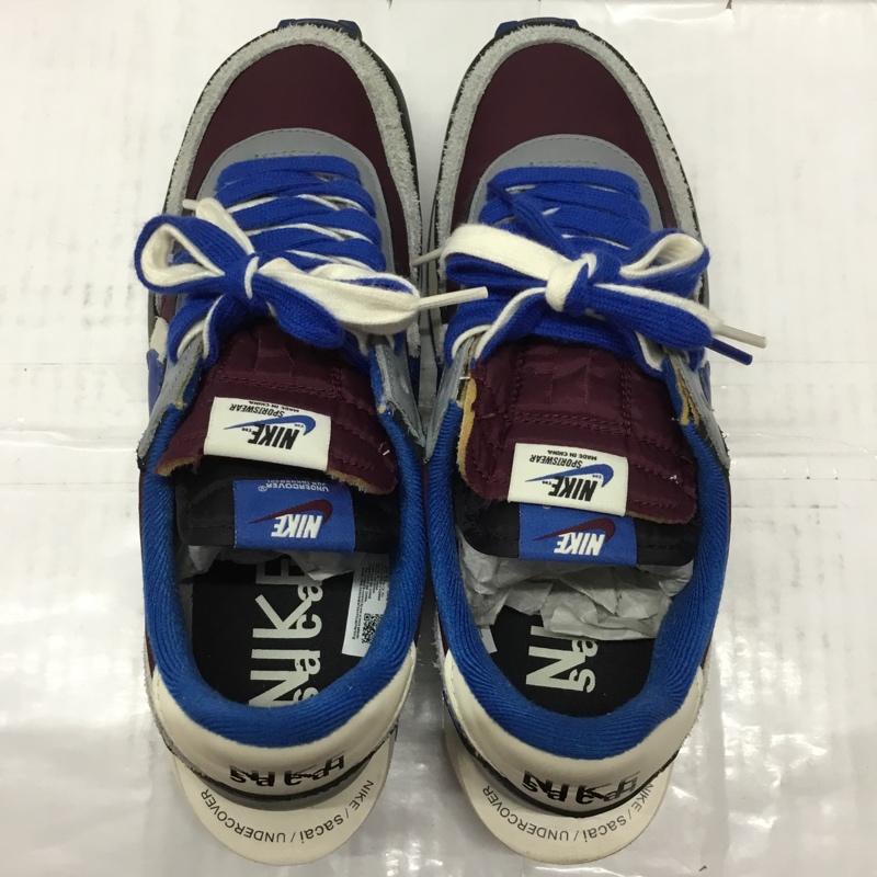 ナイキ NIKE スニーカー スニーカー DJ4877 600 LD WAFFLE SU SACAI UNDER COVER 27.5cm 箱有 27.5cm ロゴ、文字 黒 / ブラック / X 青 / ブルー / X 灰 / グレー / X 紫 / パープル /  メンズ USED 古着 中古 10106459