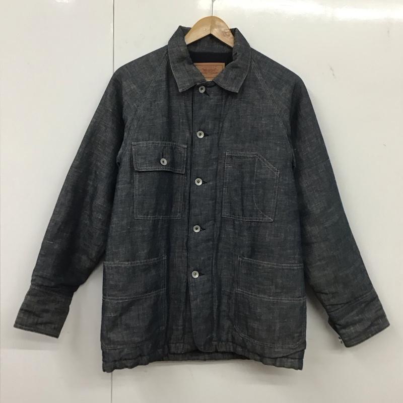リーバイストラウスアンドコー Levi Strauss & co. ジャケット、上着 ジャケット、ブレザー アウター 古着 前ボタン デニムジャケット 無地 インディゴ / インディゴ /  メンズ USED 古着 中古 10138743