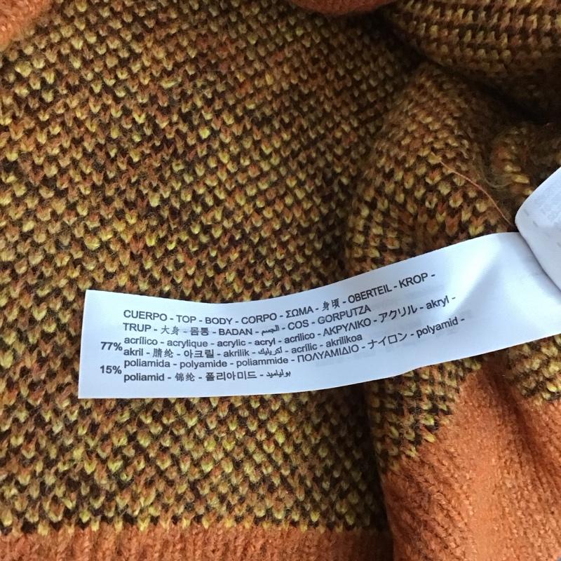 ザラ ZARA カーディガン 長袖 長袖カーディガン 前ボタン ニットカーディガン M 総柄 マルチカラー / マルチカラー /  レディース USED 古着 中古 10145130