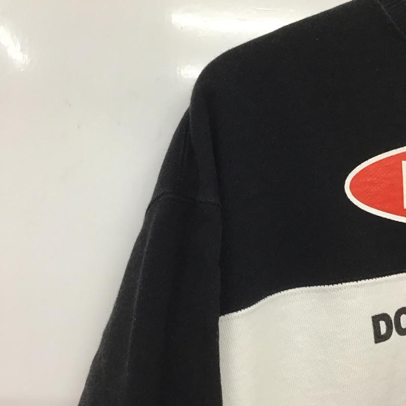 ブラックアイパッチ Black eye patch トレーナー 長袖 長袖トレーナー スウェット クルーネック プルオーバー M ロゴ、文字 白 / ホワイト / X 黒 / ブラック / X 赤 / レッド /  メンズ USED 古着 中古 10145708