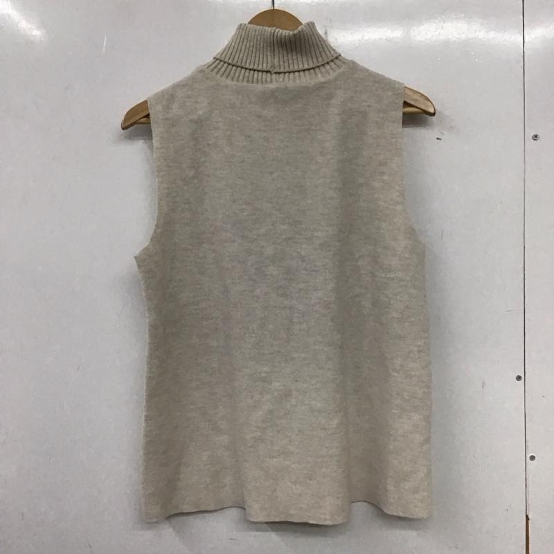 ザラ ZARA ベスト ベスト L 無地 ベージュ / ベージュ /  レディース USED 古着 中古 10139940