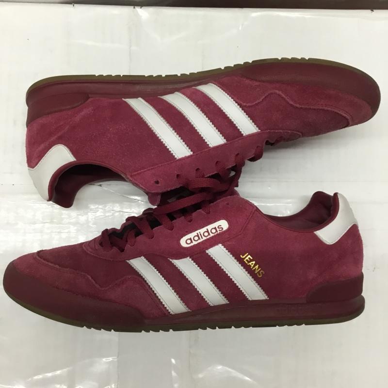 アディダス adidas スニーカー スニーカー BY9773 JEANS SUPER BILLY’S 29cm 29.0cm ロゴ、文字 ボルドー / ボルドー / X 白 / ホワイト /  メンズ USED 古着 中古 10107564
