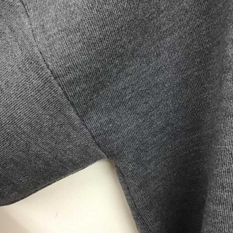 ミラオーウェン Mila Owen カーディガン 長袖 長袖ニットカーディガン 前ボタン ノーカラー ONE SIZE 無地 灰 / グレー /  レディース USED 古着 中古 10147643