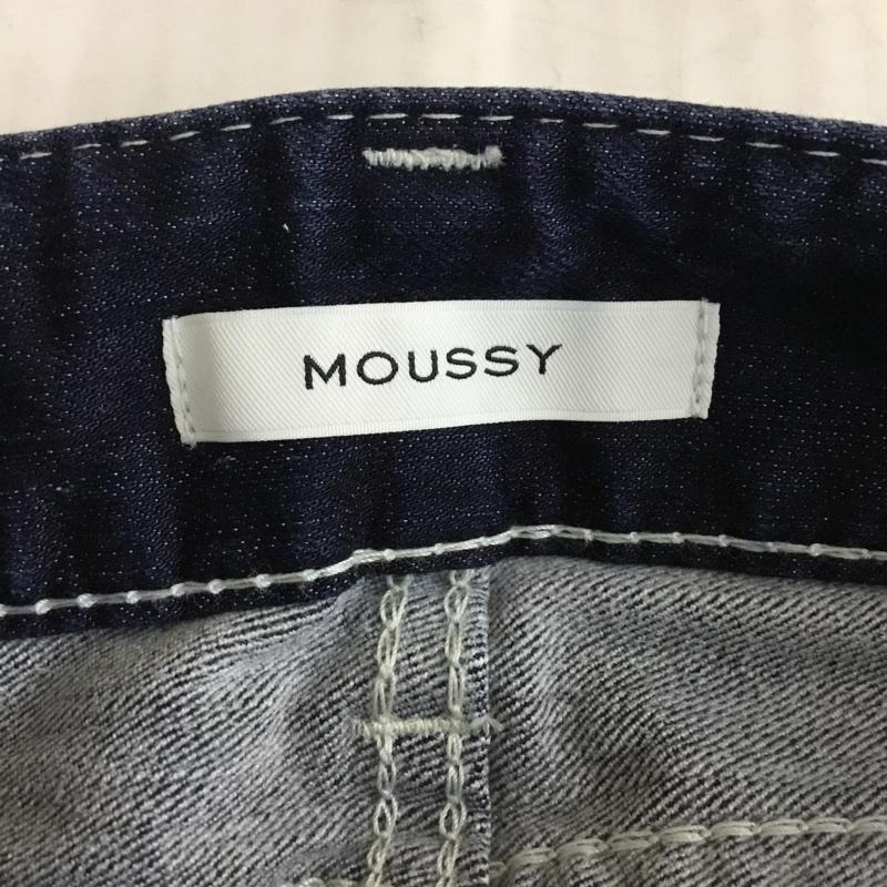 マウジー MOUSSY パンツ デニム、ジーンズ デニムパンツ スリムパンツ ストレッチパンツ ジーンズ 無地 インディゴ / インディゴ /  レディース USED 古着 中古 10118570