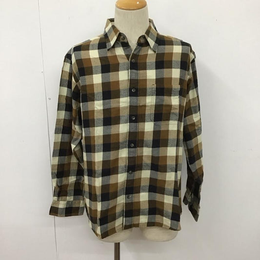 エディーバウアー Eddie Bauer シャツ、ブラウス 長袖 コットン M チェック マルチカラー / マルチカラー /  メンズ USED 古着 中古 10111259