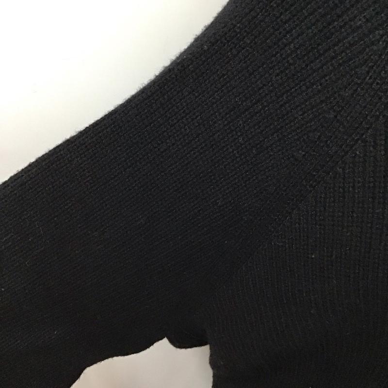 ザラ ZARA カーディガン 長袖 ガウン S 無地 黒 / ブラック /  レディース USED 古着 中古 10118503