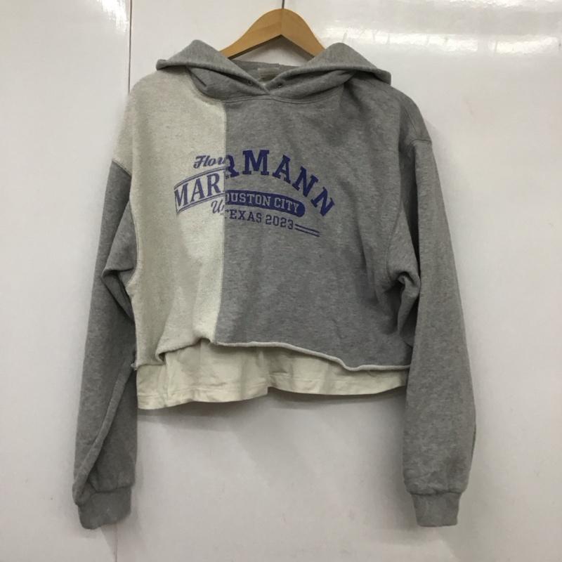 ニコアンド niko and... パーカー 長袖 フーディ M ロゴ、文字 マルチカラー / マルチカラー /  レディース USED 古着 中古 10130379